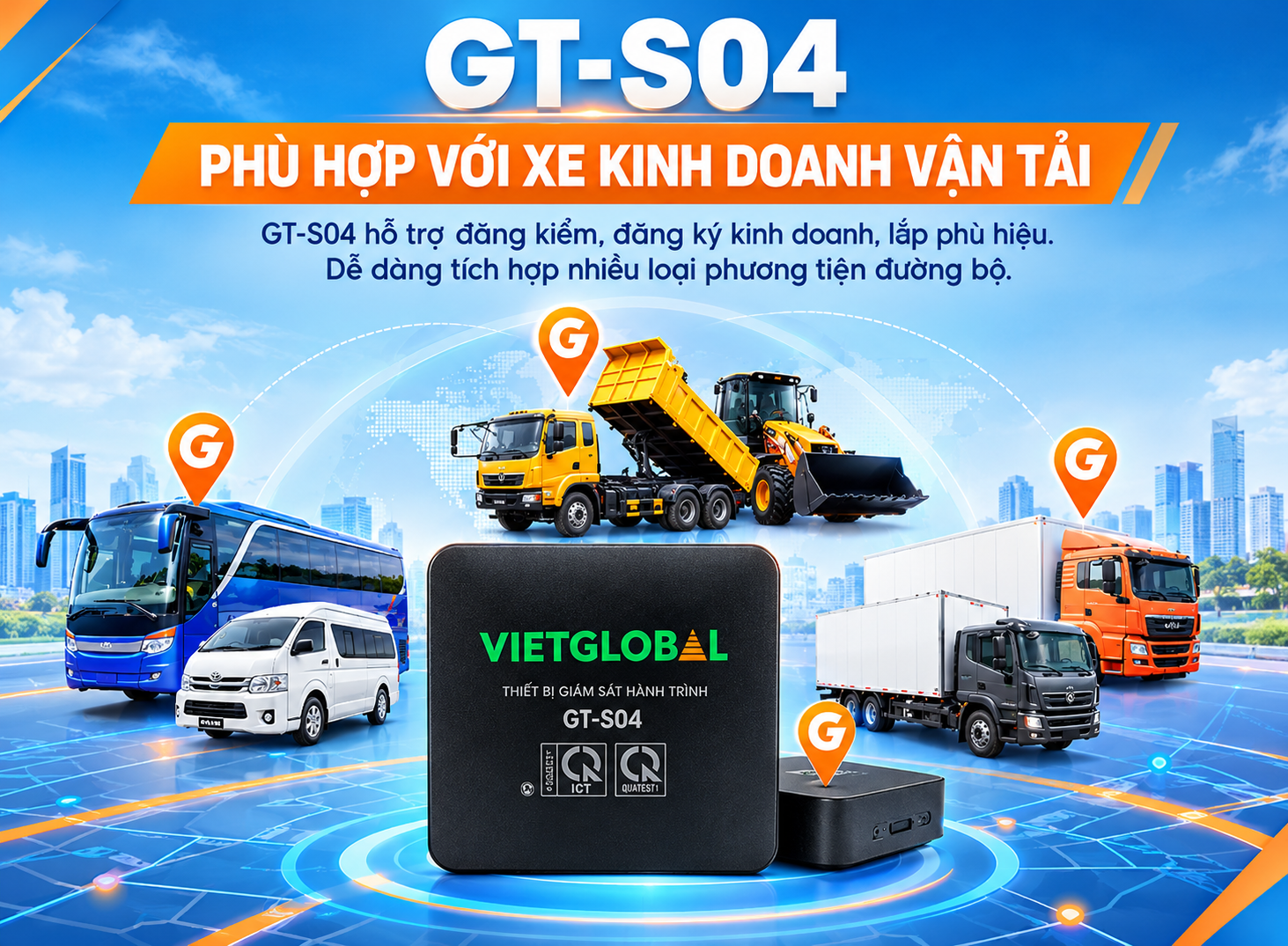 định vị hợp chuẩn GT-S04