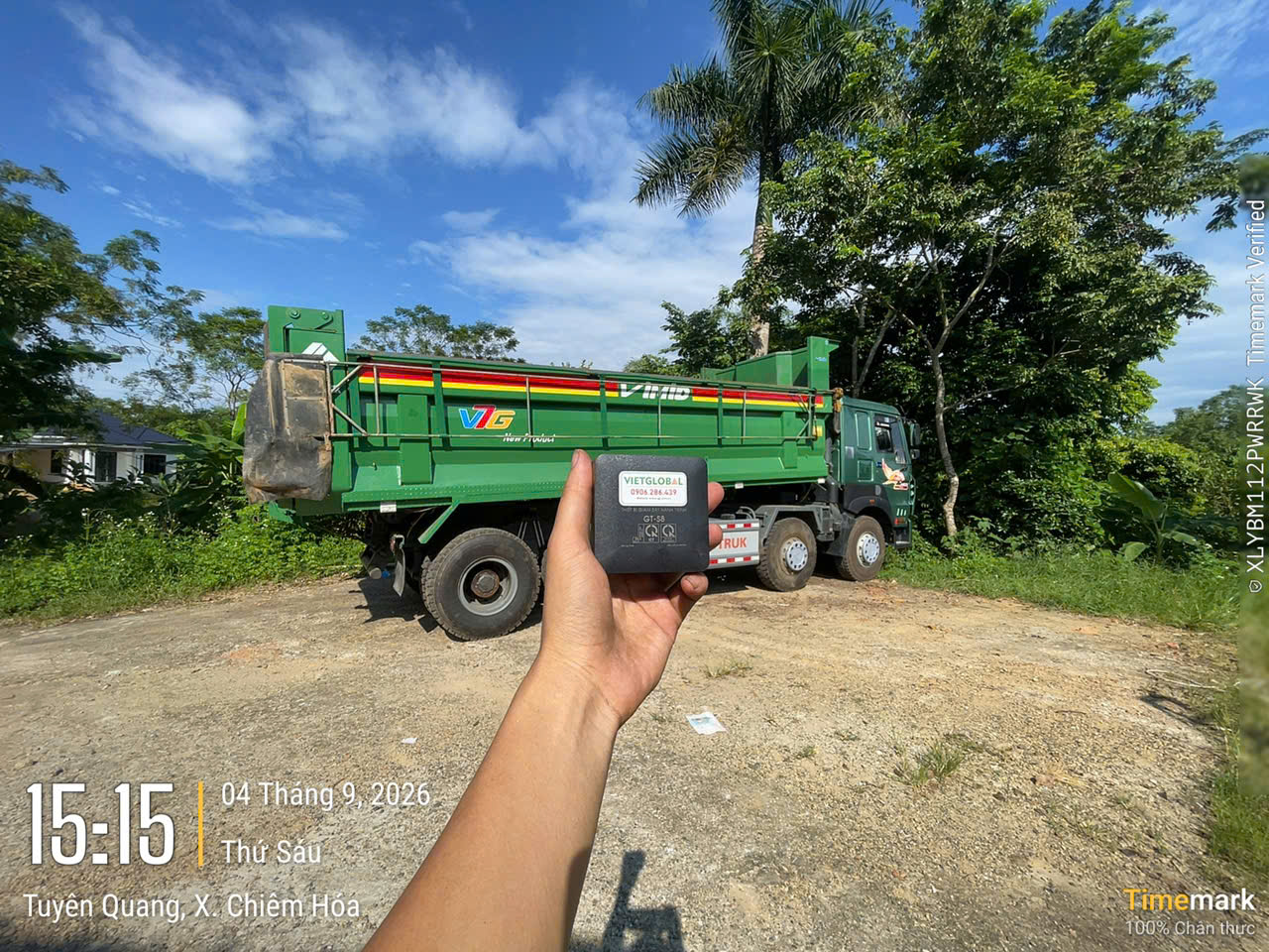 định vị xe tải